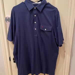 Criquet Performance Players Shirt Nassau Navy